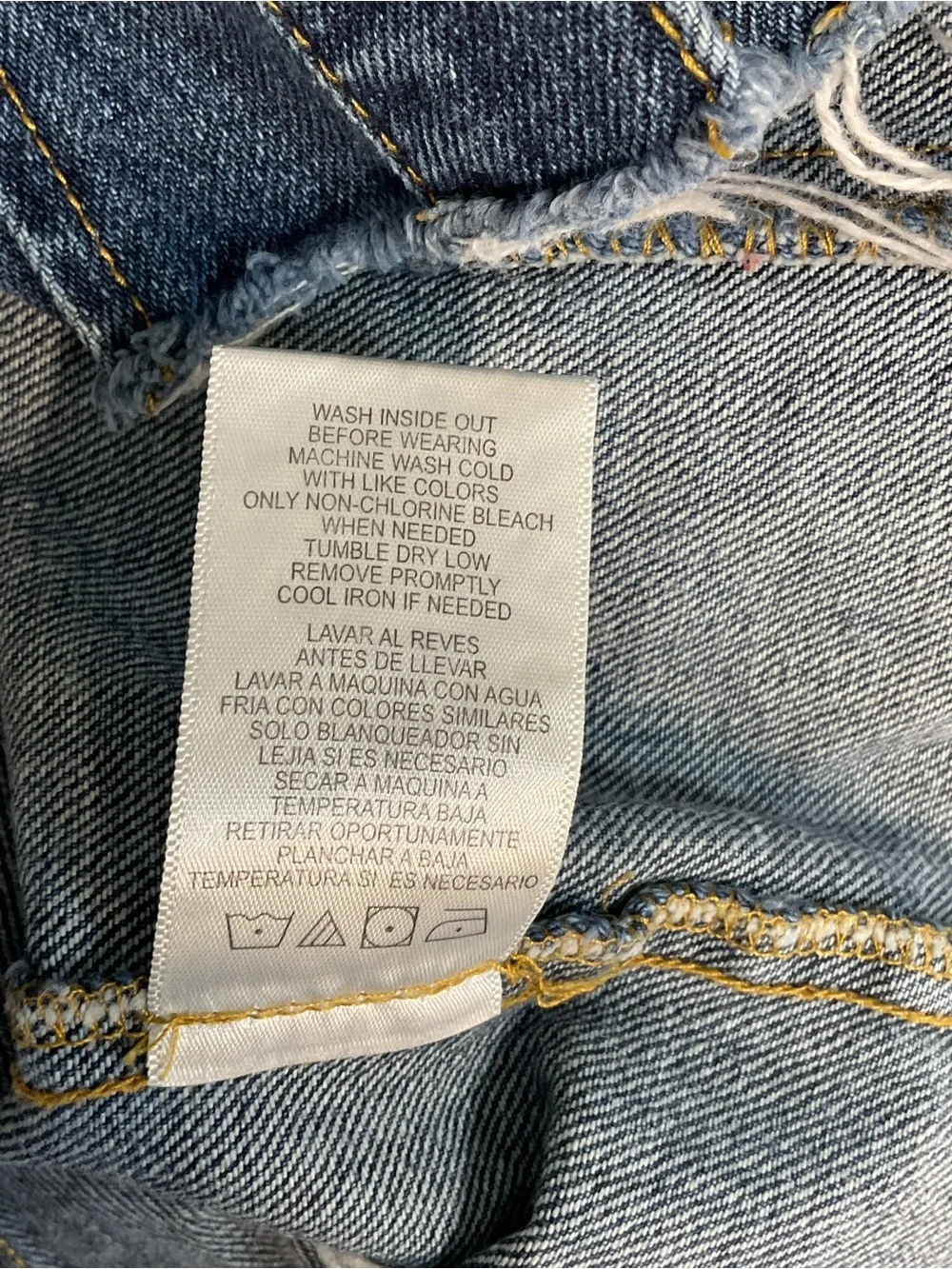 GB girls Blue Denim Button-Front Jean Jacket